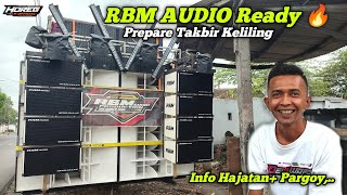 Ready 🔥 RBM AUDIO JEMBER Prepare Takbir Keliling 6 Subwoofer. Info Hajatan Siap Pargoy ✌️😎