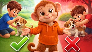 G Is For Gentle Hands Be Kind Soft With Pets Friends Good Habits Song For Kids Zigloo