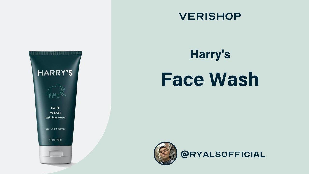 Harry's Face Wash Review YouTube