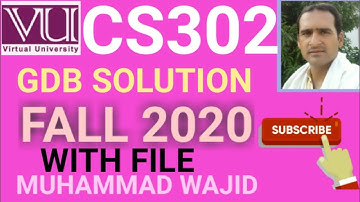 cs302 gdb solution fall 2020