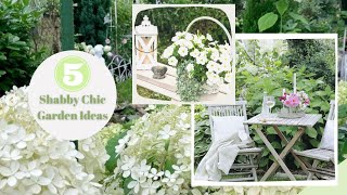 Shabby chic garden decor ideas screenshot 2