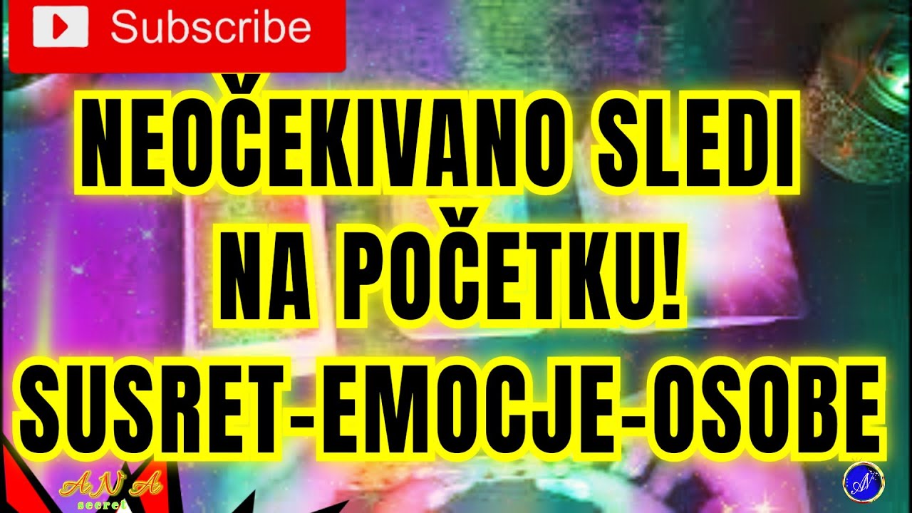 NEOČEKIVANO NA SAMOM POČETKU! SUSRET, OSOBA, EMOCIJE!
