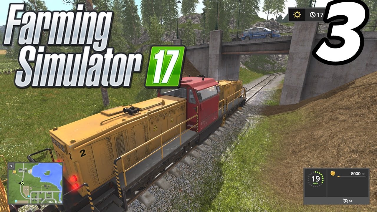 Farming Simulator 2017 - Delivering by Train! - E03 (PC Gameplay ...