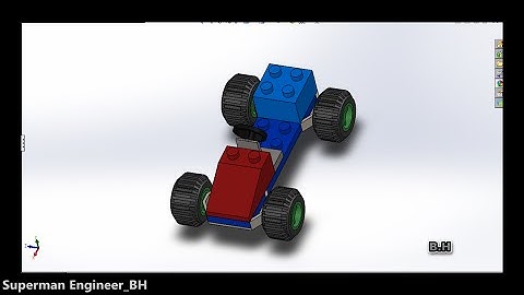 Toy Car on SolidWorks With Music