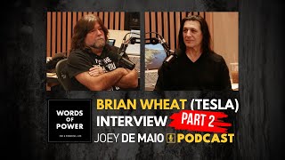 💥 Song Is King! My Advice For Young Musicians - Interview w. Brian Wheat (Tesla)