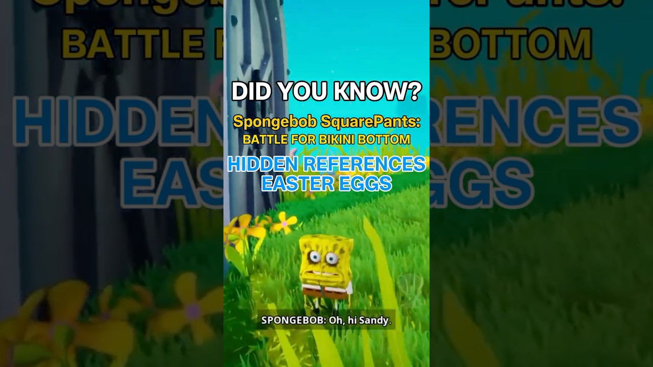 В игре про Губку Боба были отсылки, которые родители не заметили 