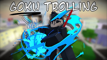 Trolling With Goku Admin Spec in Jujutsu Shenanigans
