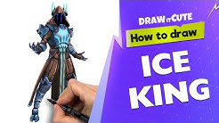 How To Draw The Ice King Fortnite - how to draw ice king fortnite season 7 drawing tutorial duration 26 21