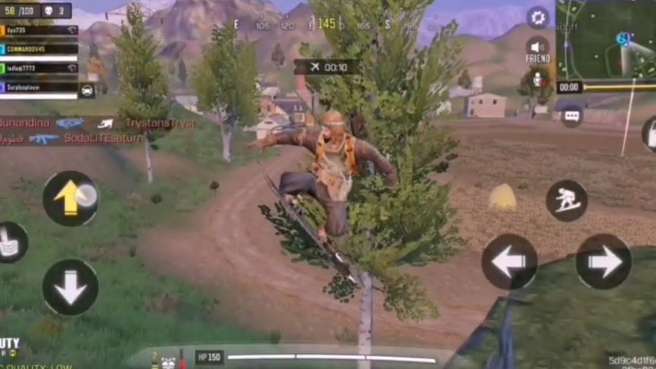 Amazing skateboard stunts | Battle Royale | Classic | Call of Duty Mobile