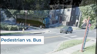 Download Lagu Bus vs  Pedestrian MP3