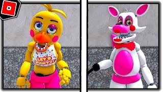 How To Get Toy Chica And Fixed Mangle Morphs In Fredbears Mega Roleplay - Roblox