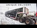 UNIQUE DELIVERY | My Trucking Life | Vlog #2449