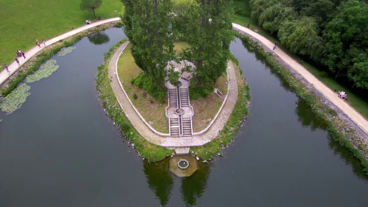 Vista Aérea Lagoa Europarque Santa Maria da Feira