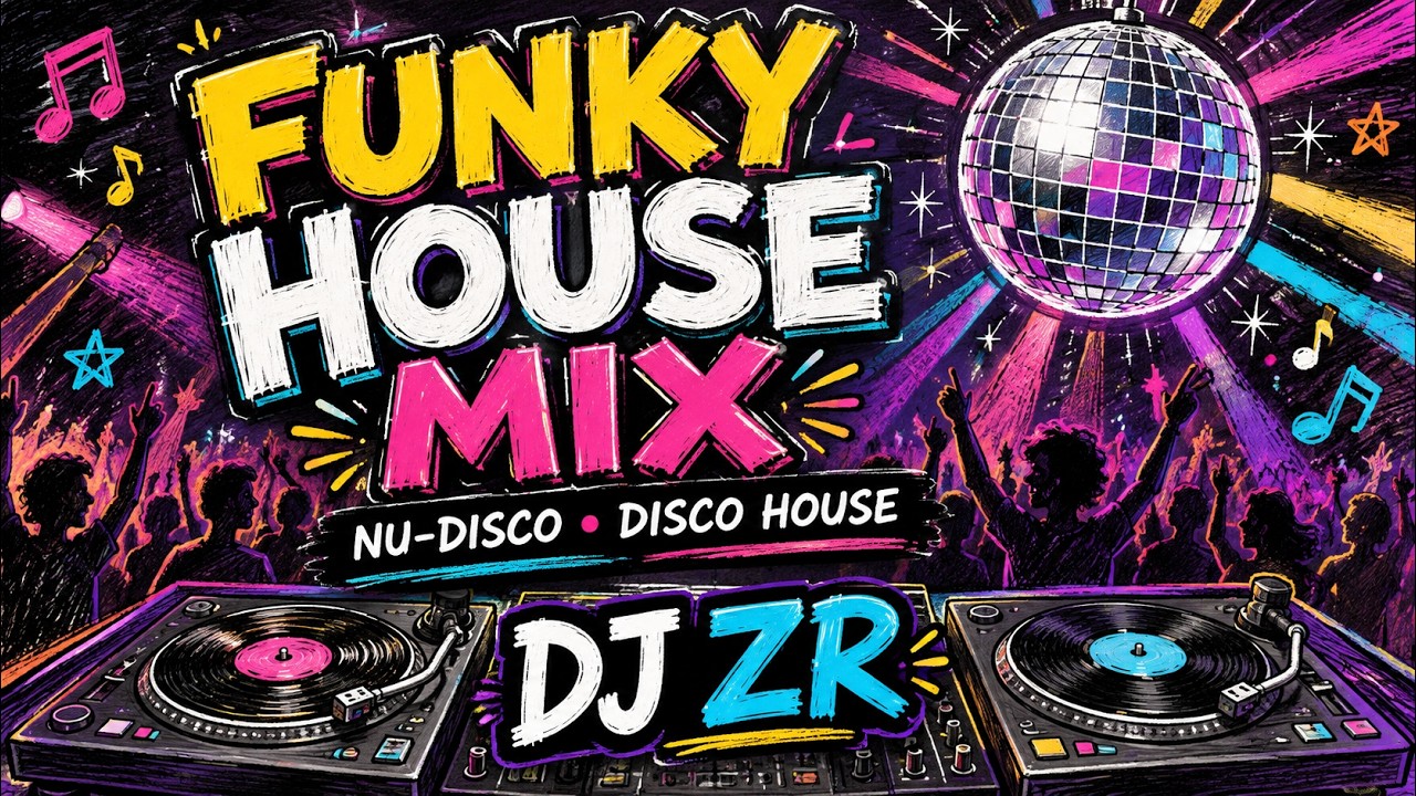 Funky House & Nu-Disco Mix 2026 🪩 artwork
