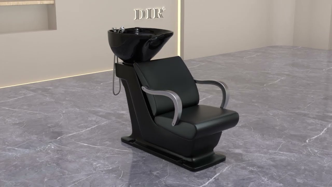 DIR Beckman Backwash Chair – Best Adjustable Salon Shampoo Unit with Tilting Sink!