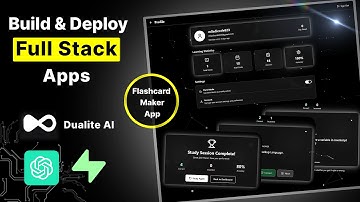 Build & Deploy a Full-Stack App with AI | Dualite + Supabase Tutorial