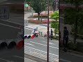白バイが今流行りの電動キックボードを確保　本当に危険なのでやめてほしい　青梅街道西新宿