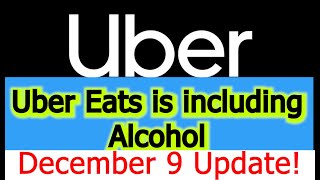 Uber RideShare Uber Eats is now Delivering Alcohol with App Update! PEBT EBT Lyft Gig Work DoorDash