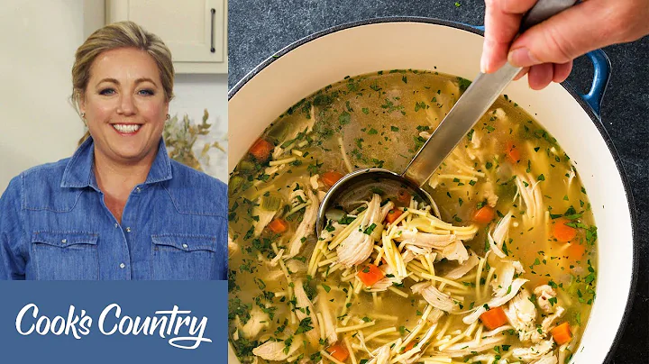 How to Make Old-Fashioned Chicken Noodle Soup