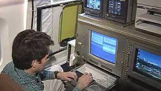 Installation of experiments on DC-8