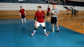 Futsal goalkeeper training - Filip Arkulin - one of the greatest talents