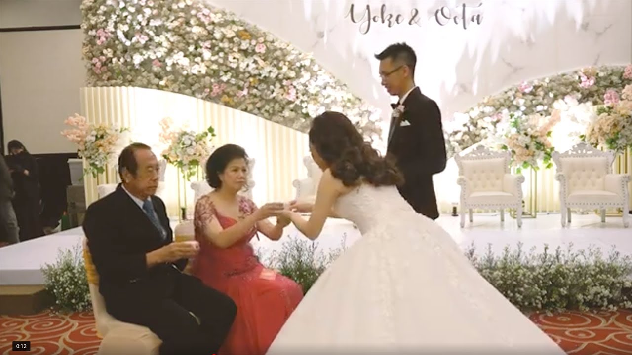 Tea Pai Ceremony Wedding Adrian & Octa YouTube