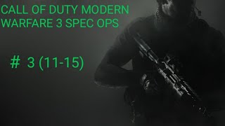 Call of Duty Modern Warfare 3 SpecOps 3 11-15