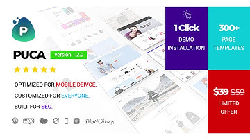 Puca - Optimized Mobile WooCommerce Theme | Themeforest Website Templates and Themes