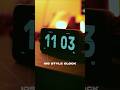 Get iOS Style Lockscreen Clock On Your Android Phone #androidapp #shorts