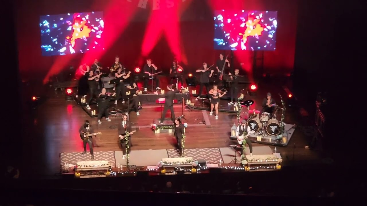 Emo Orchestra Concert Silverstein - Smile in Your Sleep at Tobin Center San Antonio, Texas