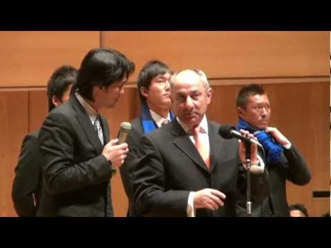 FC町田ゼルビア 2012新体制発表会 アルディレス監督挨拶