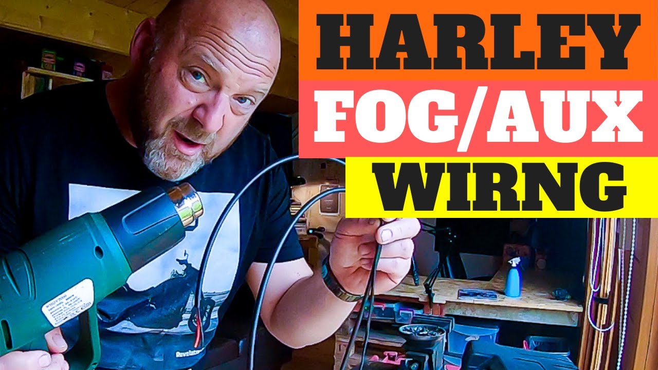 How To Wire Fog Lamps To Harley Softail | H-D Aux Lights Wiring Harness