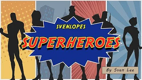 SVENLOPES SUPERHEROES BY SVEN LEE - DAYTONA MAGIC