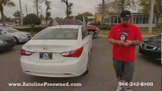 Autoline Preowned 2011 Hyundai Sonata GLS For Sale Used Walk Around Review Test Drive Jacksonville Hyundai Sonata Used For Sale