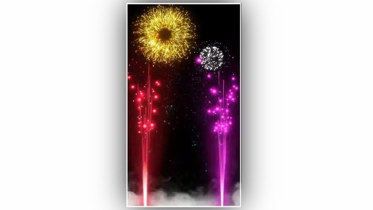 Happy diwali light effect black screen | background video status template...