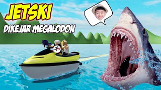 BANG CUPU BELI JETSKI BARU TAPI MALAH DIKEJAR MEGALODON ROBLOX!! TERNYATA ADALAH MIKACIL?!