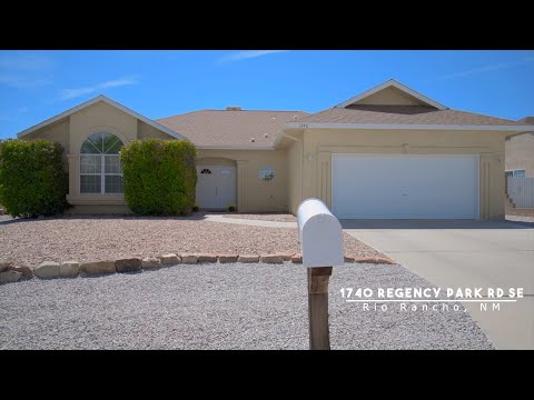 1740 Regency Park Rd SE, Rio Rancho, NM home video tour
