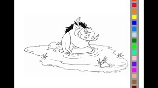 The Lion King Coloring Pages For Kids - The Lion King Coloring Pages Games