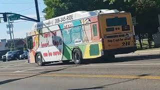 Boise valley ride Gillig low floor city bus # 702