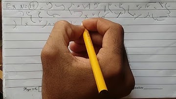 Pitman Shorthand Exercise 17   | New Era |   | Complete Course |   | For Beginners|