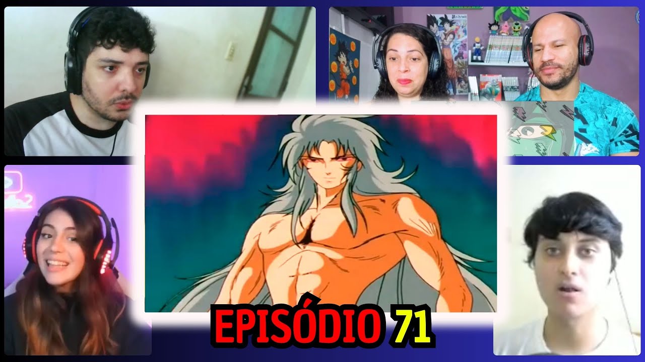 SEIYA luta contra O GRANDE MESTRE!!! Os Cavaleiros dos Zodíaco EP 71 | MULT-REAÇÕES!