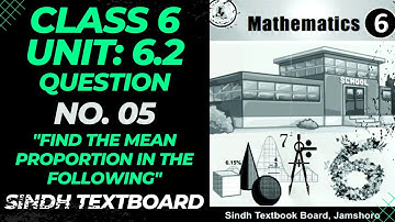 Class 6 Math Sindh Textbook Board Exercise 6.2 Questions 5 complete Solution - Exercise 6.2 Q No. 5