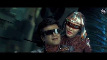 Tu Hi Re | 2.0 | Rajinikanth | Akshay Kumar | A.R. Rahman | S. Shankar || 3D || 8D