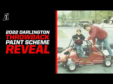 2022 Darlington Paint Scheme Reveal - #NASCARThrowback to my Quarter Midget Car