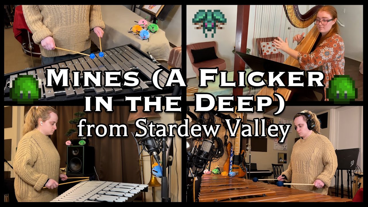 Mines (A Flicker in the Deep) - Stardew Valley (Cover) | V-Ron Media ft. @CaitlinAyala