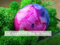 Мастер-класс как покрасить яйца на Пасху. DIY