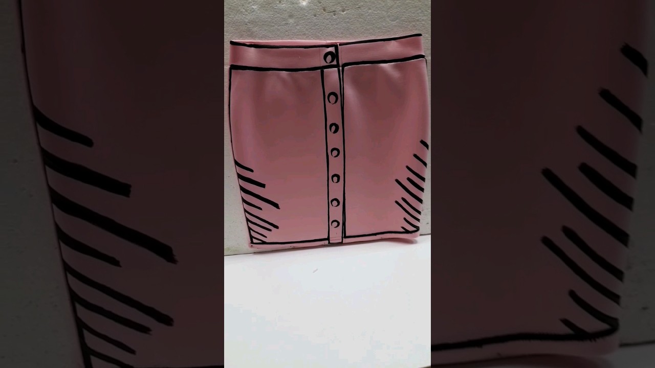 Создаем эффект нарисованной одежды. Вдохновляемся Fendi. 