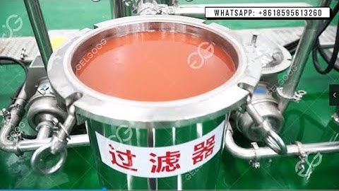 Tomato Juice Processing Line