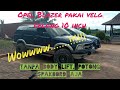SANGAR....!!!! Kebo Blazer pakai velg lebar 10 inch R15 dan ban MT31 tanpa Body lift#chevroletblazer