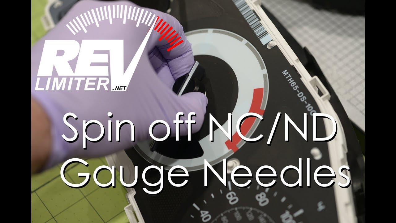 NC/ND Miata Gauge Needle Removal YouTube
